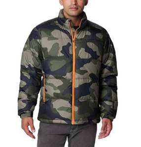 Chaqueta de Invierno para Hombre con Logotipo Personalizado, Color Camuflaje, Manga Larga, Impermeable, Cortavientos, Cuello Alto, Hecha de Lona, Estilo Urbano - Product Image 1