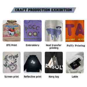 Fabricant OEM sur mesure – Blouson à capuche oversize en mélange de coton tricoté doublé 240 GSM, 26 couleurs, imprimé vierge pour homme - Product Image 4