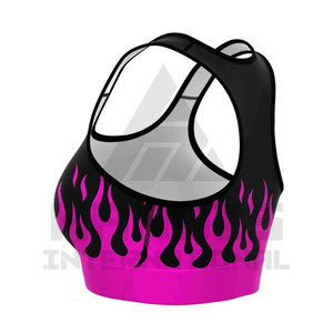 Sujetador deportivo con sublimación personalizada para mujer, Fitness, ejercicio de alta calidad, entrenamiento, Sujetador deportivo sin costuras de alto soporte - Product Image 2