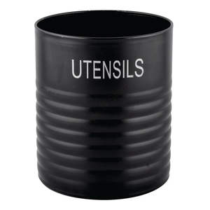 ที่ใส่เครื่องครัวสแตนเลสสตีลแบบพรีเมี่ยมสีดำพร้อมดีไซน์คลาสสิกอันทันสมัย - Product Image 1