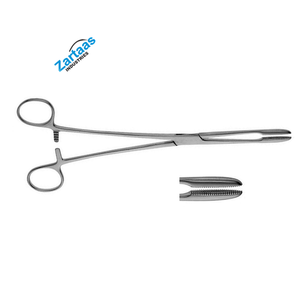 High Quality <b>Stainless</b> <b>Steel</b> Gross-Maier Towel Forceps <b>Tubing</b> Clamp Forceps 26.5cm Exporter and Manufacturer - Product Image 2