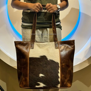 Handbags Manufacturer Wholesale Fashion Vintage High Quality Large Capacity Genuine Leather Shoulder <b>Tote</b> <b>Bag</b> for Women - Product Image 2