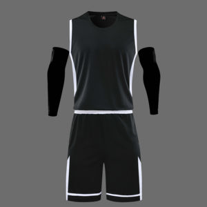 High Quality Quick Dry Breathable <b>Basketball</b> Jersey Set Custom Printed Team Uniform for Summer Wholesale - Product Image 3