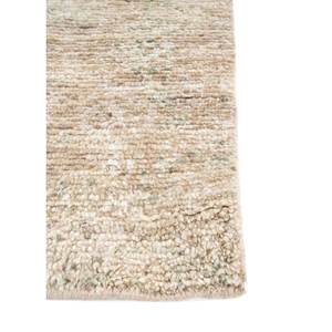 Tapis en laine afghane noué à la main Uvenuti Re-1575 vert, couleur unie, rectangulaire, pour la maison, le salon, le couloir, la salle modèle - Product Image 4