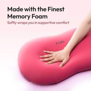 Almohada de Abrazo Frío |   Funda de Terciopelo Lavable |   Relleno de Espuma Viscoelástica |   Forma Rectangular |   Soporte para Dormir para Adultos | - Product Image 3