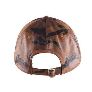 Gorra de Béisbol Deportiva de Secado Rápido, Ligera, de Cuero, con Logotipo Personalizado por Sublimación - Product Image 6