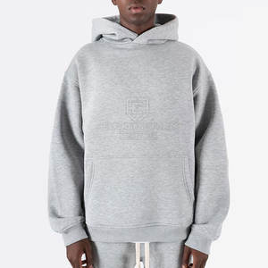 Nouveauté en promotion : Sweat à capuche homme à épaules tombantes 100 % coton, respirant, style streetwear pour l'hiver - Product Image 3