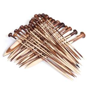 Aiguilles à tricoter en bois OEM |   Meilleure finition, qualité artisanale |   Prix de gros en vrac d'usine - Product Image 1