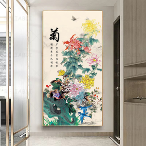 Home Decor Simple Ink Plum Orchid <strong>Bamboo</strong> Print Posters Flowers Bird Wall Art <strong>Chinese</strong> Landscape <strong>Painting</strong> - Product Image 4