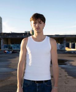 เสื้อคอเต่าผ้าฝ้ายธรรมดาแบบวินเทจผ้าถักนิตติ้งระบายอากาศได้ดีขนาดพลัสไซส์280กรัมสไตล์สตรีทแวร์แบบเป็นทางการ - Product Image 1