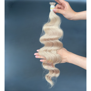 วิกผมคนแบบลอนสีบลอนด์100% ผมบริสุทธิ์จากเวียดนามจำนวนมากขายส่ง - Product Image 4