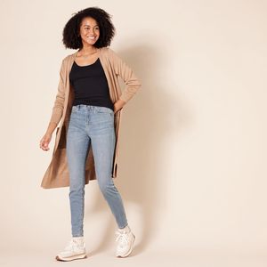 Camiseta sin Mangas Clásica para Mujer, Tejido Suave, Transpirable, Ligera, Fácil Movimiento, Forma Limpia, Sensación Fresca, Comodidad Diaria, Ajuste Moderno - Product Image 5