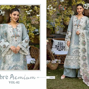 Premium <strong>Cotton</strong> Self Embroidery Salwar Kameez Collection Indian &amp; <strong>Pakistani</strong> Party <strong>Wear</strong> at Wholesale Rate - Product Image 1