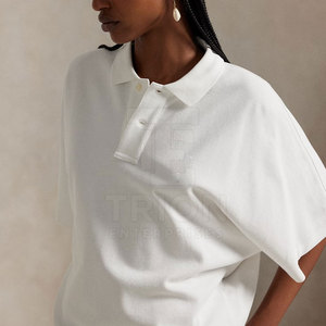 Créez votre propre logo sur un t-shirt polo pour femme, prix bas, haute qualité, best-seller, meilleure vente en ligne. - Product Image 4