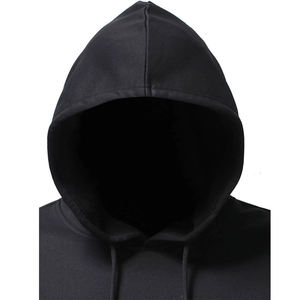 Pull en polyester/coton épais 180gsm coupe régulière haute qualité écologique anti-boulochage Streetwear brodé sans sweat à capuche - Product Image 5