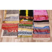 Vente en gros de sarong indien en coton imprimé, paréo de plage ethnique décoratif, châle, sarong fait main