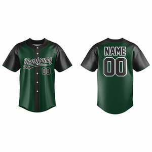 เสื้อเบสบอลสั่งทำพิเศษ พิมพ์ชื่อทีมด้านหน้า หมายเลข สีขาวล้วน สีดำ สีตามสั่ง ไซส์ใหญ่ โพลีเอสเตอร์ 100% ระบายอากาศได้ดี แห้งเร็ว - Product Image 4