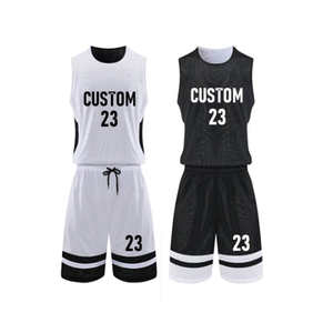 Camiseta de baloncesto Premium, traje de entrenamiento, ropa de baloncesto para hombres, uniforme de baloncesto de doble cara, precio razonable, servicio OEM - Product Image 6