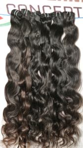 100% brut aucun enchevêtrement vierge cuticule aligné Bodywave Bundles Extensions de cheveux humains de temple indien non transformés - Product Image 4