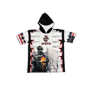 Sudaderas de béisbol sublimadas de media manga, personalizadas, nuevo diseño, sublimación económica - Product Image 5