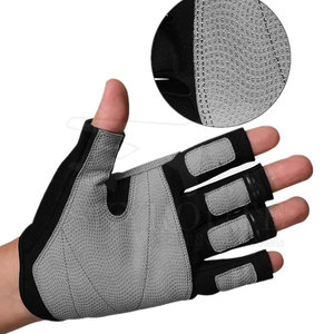 Guantes ligeros para gimnasio y entrenamiento Guantes de gimnasio de moda superior a la venta Guantes de gimnasio de material de cuero personalizados - Product Image 4
