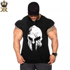 Camiseta sin Mangas para Hombre, para Gimnasio, Fitness, Algodón Transpirable, 180g, Cuello Redondo, Ropa Casual, Nuevo Modelo 2026, Chaleco Deportivo - Product Image 2