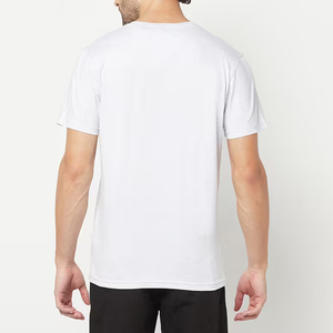 เสื้อยืดแขนสั้นผู้ชายสำหรับกิจกรรมกลางแจ้งสไตล์ลำลอง ผ้าฝ้าย 100% ระบายอากาศได้ดี แห้งเร็ว สไตล์ไฮสตรีท เรียบง่าย - Product Image 2