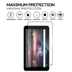 ฟิล์มกันรอยหน้าจอ ANTISHOCK สำหรับแท็บเล็ตโลจิคอม ลา แท็บ 72 การป้องกันระดับพรีเมียม - Product Image 2