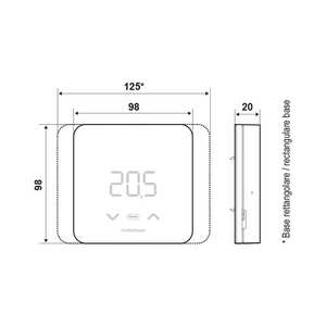 Système de climatisation intelligent Fantini Cosmi C800WIFIPRO pour maison connectée, chronothermostat LED avec fonctions électroniques - Product Image 5