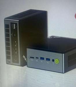 Mini PC de qualité supérieure AMD Ryzen 5 6600H (jusqu'à 4,5 GHz) Windows 11 Pro Double carte réseau LAN 2,5G DDR5 - Product Image 1