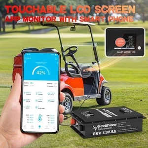 Batería de Litio LiFePO4 de 36V 135Ah NUEVA y de CALIDAD para Carrito de Golf con APP + Cargador de 15A y Monitor Táctil - Product Image 4