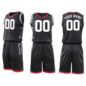 เสื้อบาสเก็ตบอลและกางเกงขาสั้นเครื่องแบบทีมออกแบบได้ด้วยตัวเอง - Product Image 1