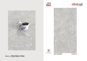 Azulejos de Porcelana Premium de 600x1200 mm, Patrón Único de Vetas de Granito, Superficie Lisa, Interiores Modernos para Villas - Product Image 3