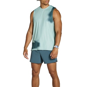 Camiseta sin mangas de gimnasio con diseño estampado y lavado ácido, a la moda, para fitness y entrenamiento, venta al por mayor, precio bajo, ajuste holgado, fabricante, estilo vintage - Product Image 2