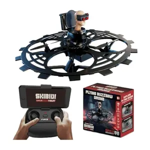 Dronehint Skibidi RC Racing Drone 1080p FPV Cámara Flying Buzzsaw con 1080p FPV Cámara NUEVO Toilet Drone - Product Image 1