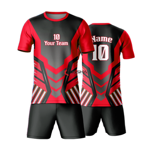 2024 personnalisé de haute qualité hommes vêtements de Football ensemble vente chaude Sublimation Football uniforme chemise et court pour adultes - Product Image 4