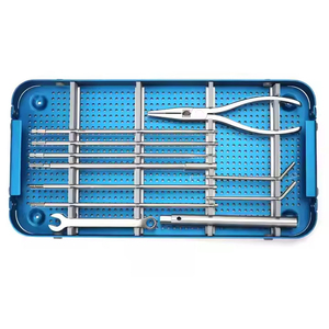 Ensemble d'instruments de retrait manuel des clous intramédullaires à prix compétitif, en acier inoxydable, certifié CE, réutilisable, orthopédie osseuse - Product Image 2