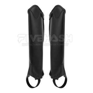 Polainas de equitación para hombres, mujeres y jóvenes, protección flexible para la parte inferior de la pierna para deportes ecuestres - Product Image 2