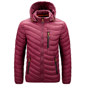La mejor chaqueta acolchada Premium para hombre, tela de lona personalizada, soporte ligero con capucha, diseño superior, estilo callejero, ropa de calle de invierno - Product Image 4