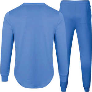 Conjunto Deportivo de Dos Piezas con Capucha Informal para Otoño e Invierno, con Logotipo Personalizado, de Forro Polar, Transpirable y de Secado Rápido para Hombre - Product Image 2