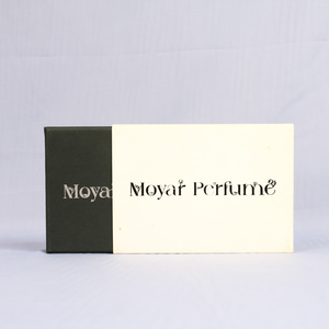Boîte à tiroir coulissante personnalisée de luxe pour parfums et huiles essentielles, emballage rigide en papier avec impression de logo, recyclable et forme personnalisée - Product Image 1