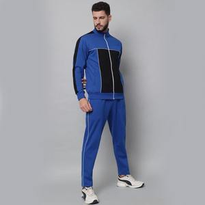 Ensemble de survêtement pour homme, vente chaude, arrivée de nouveaux produits, couleur personnalisée, panneau contrasté, 100% polyester, respirant, écologique, en vente - Product Image 5