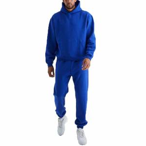 YSJY 3D Puff Print Custom 100% Cotton Streetwear Hoodie Set Ropa de hombre Hoodie Set Chándal de hombre Sudadera con capucha y Jogger Set - Product Image 4