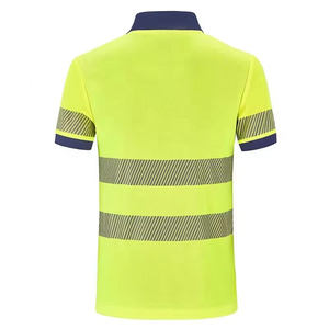 Chemises polo de sécurité réfléchissantes haute visibilité, dernière conception 2025, meilleur fournisseur, séchage rapide, respirantes, en vente - Product Image 6