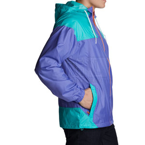 Veste coupe-vent pour homme de qualité supérieure avec logo sur le devant, en polyester/nylon, séchage rapide, respirante, vêtement d'extérieur pour l'hiver - Product Image 3