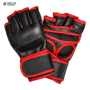 도매 스파링 훈련 장갑 소가죽 가죽 MMA 슈터 싸우는 성인과 어린이 장갑 - Product Image 3