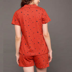 Nouveau design Ensembles courts pour femmes Ensembles courts en coton et polyester pour femmes Nouveau style unique Ensembles courts pour femmes - Product Image 3