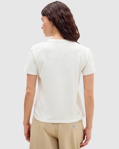 Camiseta Holgada de Verano Ecológica con Estampado de Logotipo Frontal de Auto para Mujer - Product Image 3