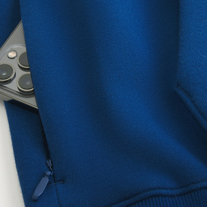 Sudadera con capucha de hombre de peso pesado de Venta caliente con logotipo personalizado en relieve y bordado 3D Sudadera con capucha con estampado de pantalla de invierno - Product Image 4