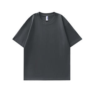 OEM al por mayor Puff impresión liso algodón gráfico Polo camisetas personalizadas camiseta de gran tamaño para los hombres DDP envío - Product Image 3